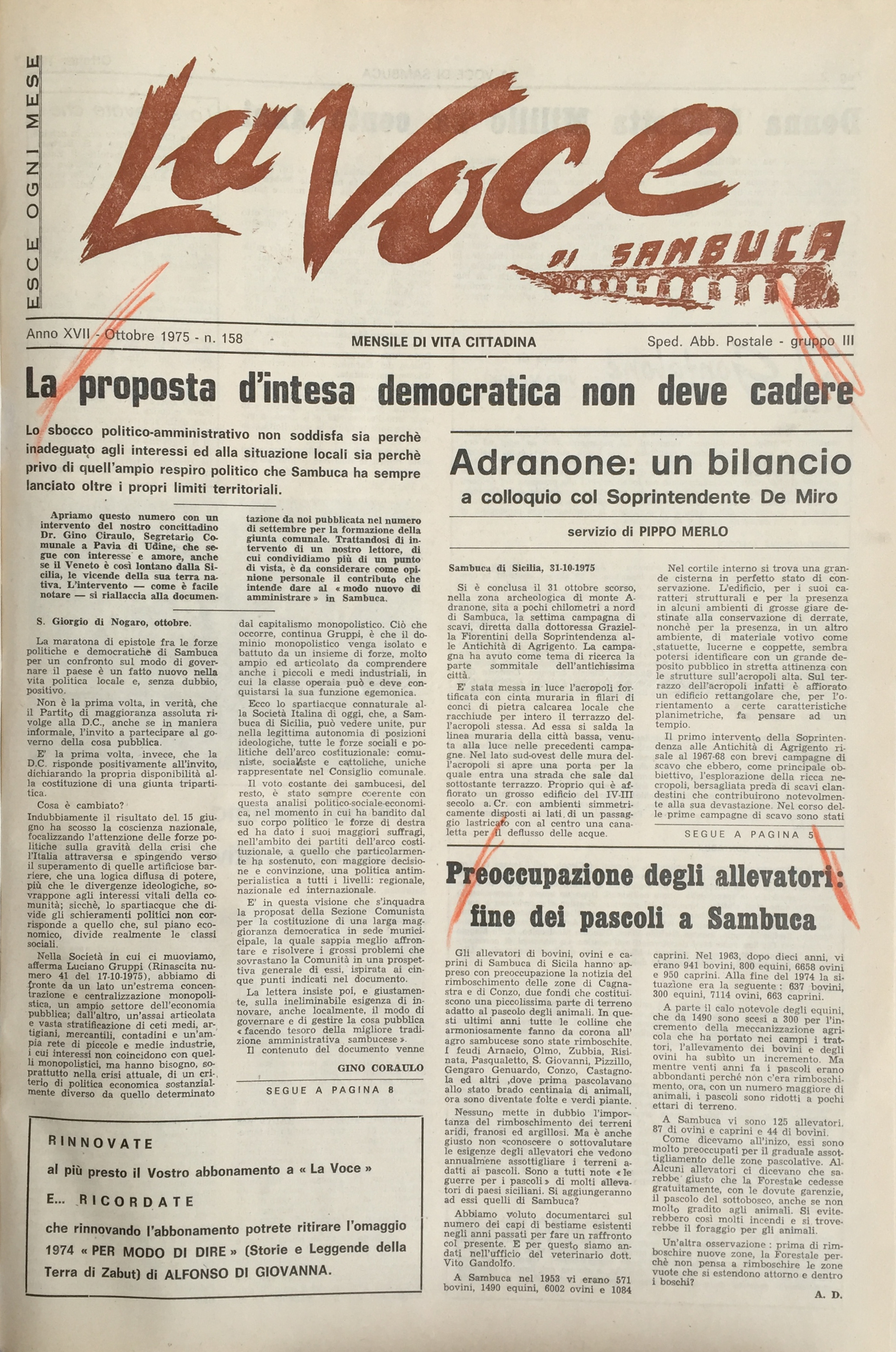 ANTEPRIMA n 158 pag.1