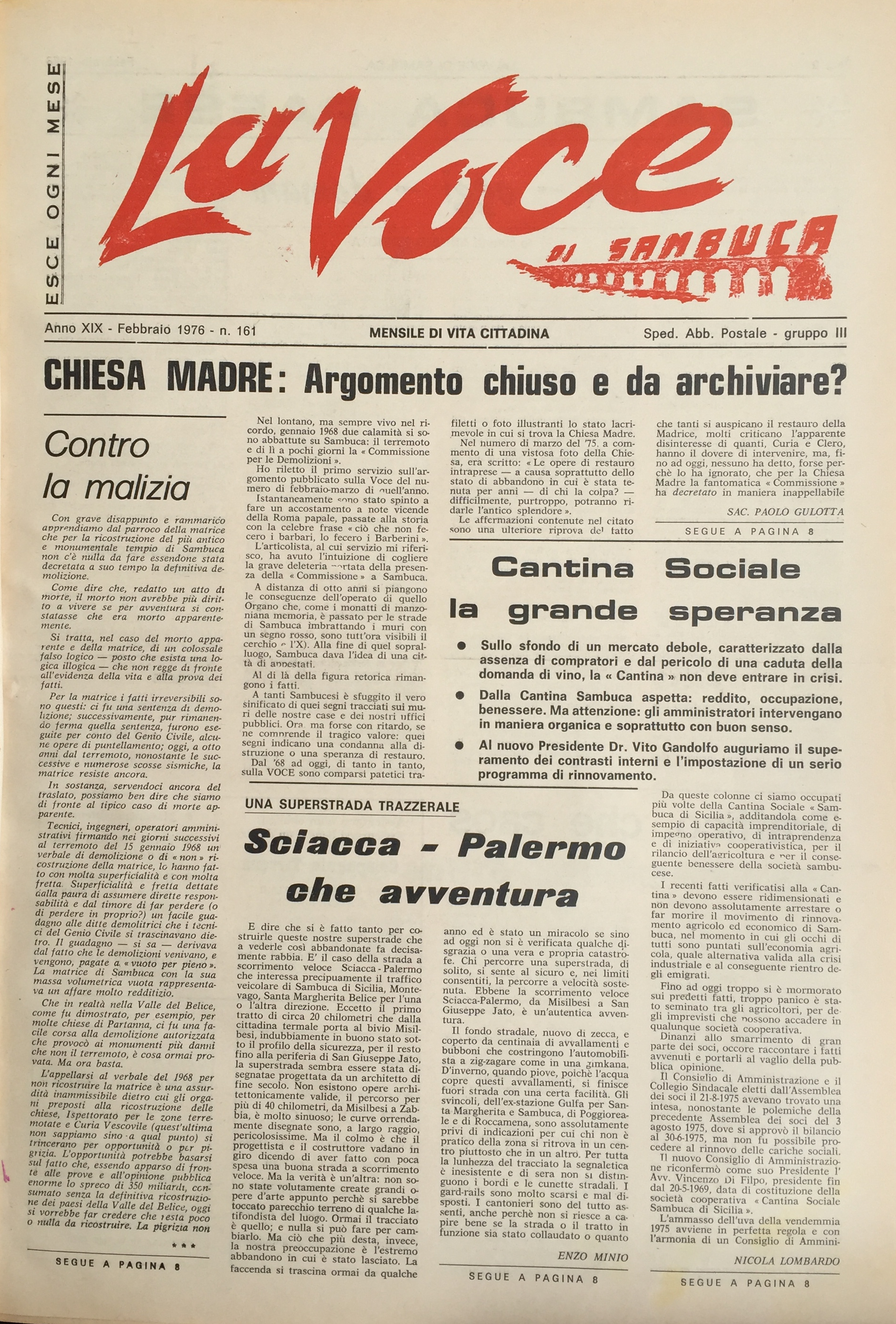 ANTEPRIMA n 161 pag.1