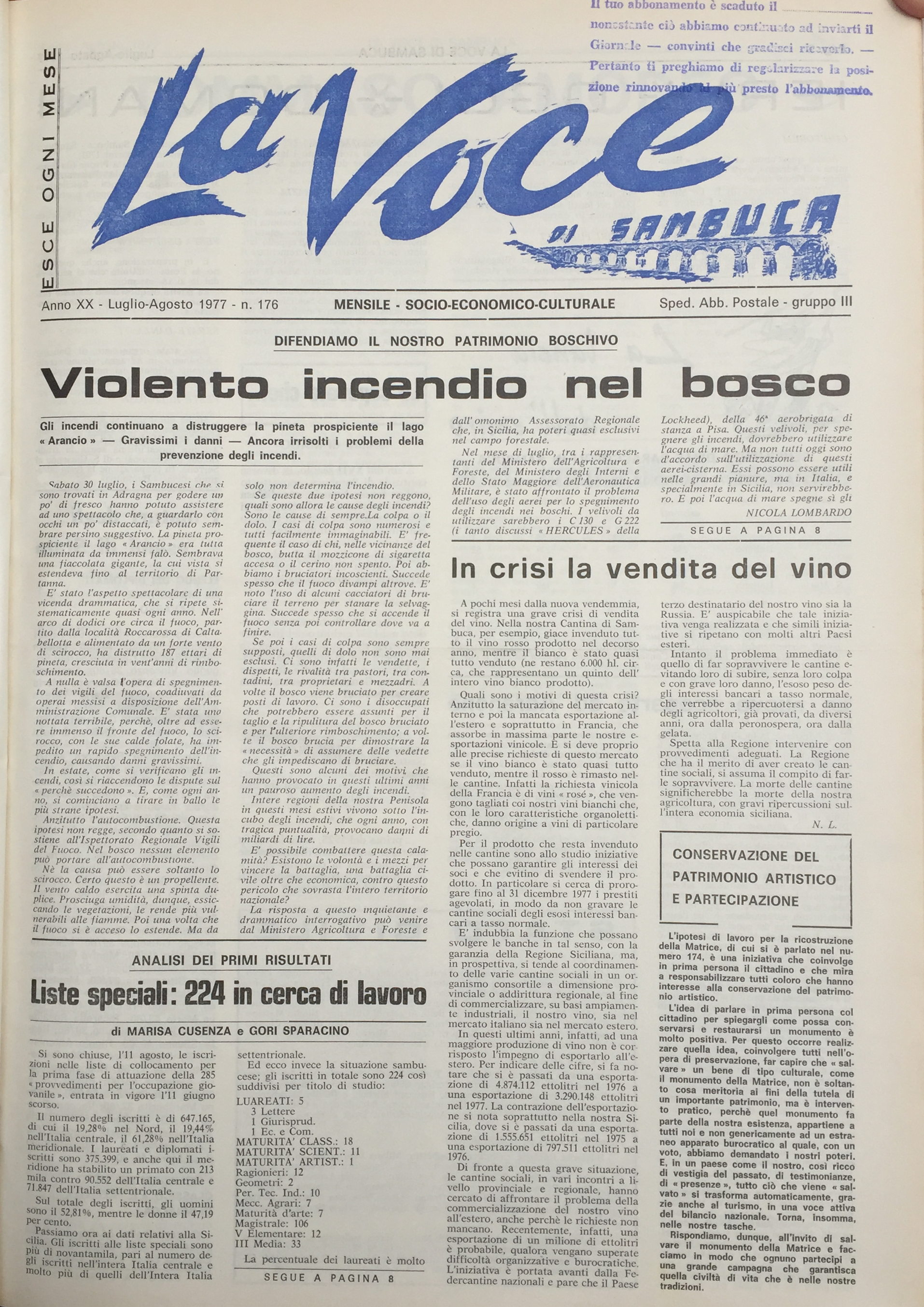 ANTEPRIMA N 176 pag.1