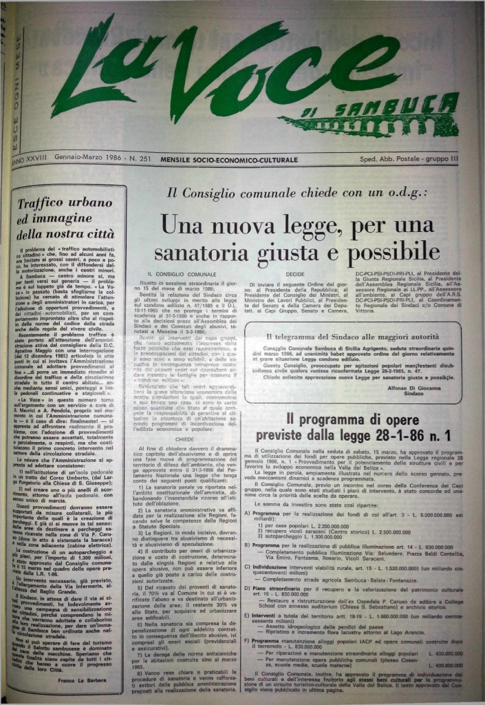 ANTEPRIMA N.251 Febbraio Marzo 1986