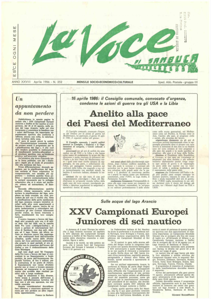 ANTEPRIMA N.252 Aprile 1986