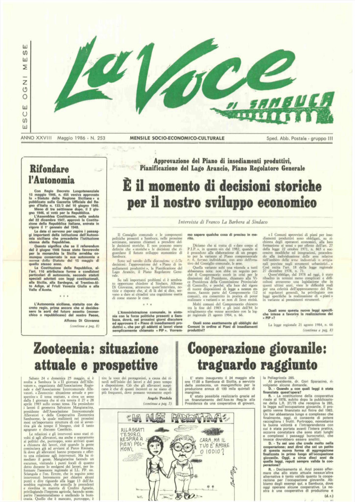 ANTEPRIMA N.253 Maggio 1986