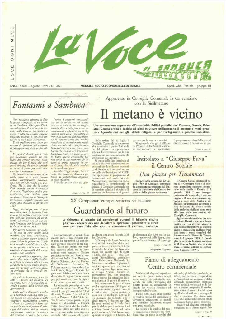 ANTEPRIMA N.282 Agosto 1989