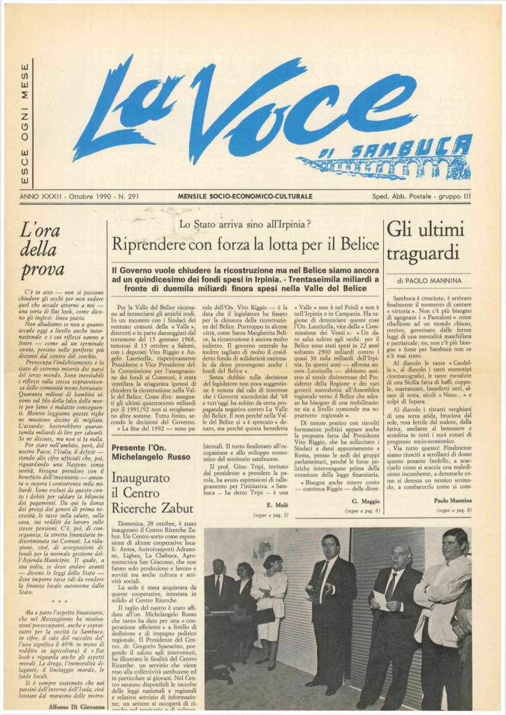 ANTEPRIMA N.291 Ottobre 1990