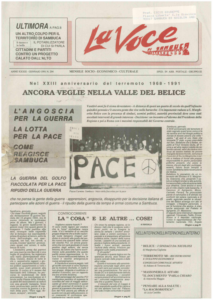 ANTEPRIMA N.294 Gennaio 1991