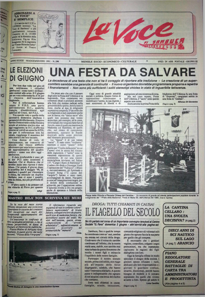 ANTEPRIMA N.298 Maggio 1991