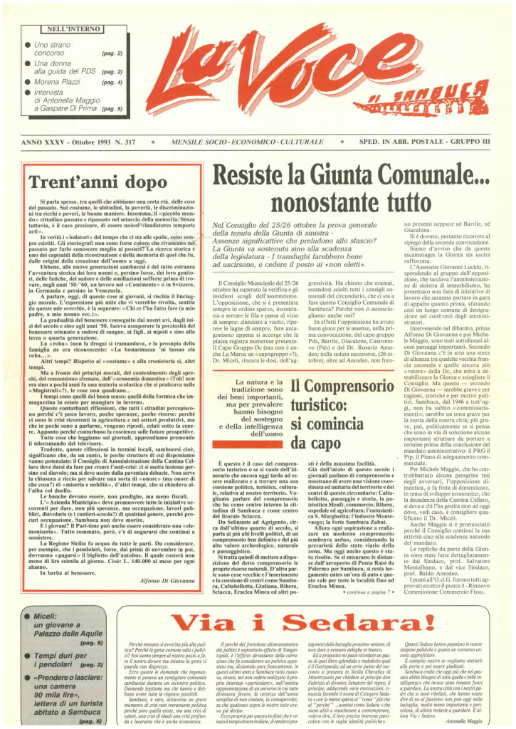 ANTEPRIMA N.317 Ottobre 1993