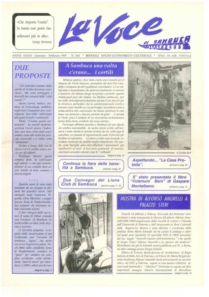 ANTEPRIMA N.344 Gennaio Febbraio 1997