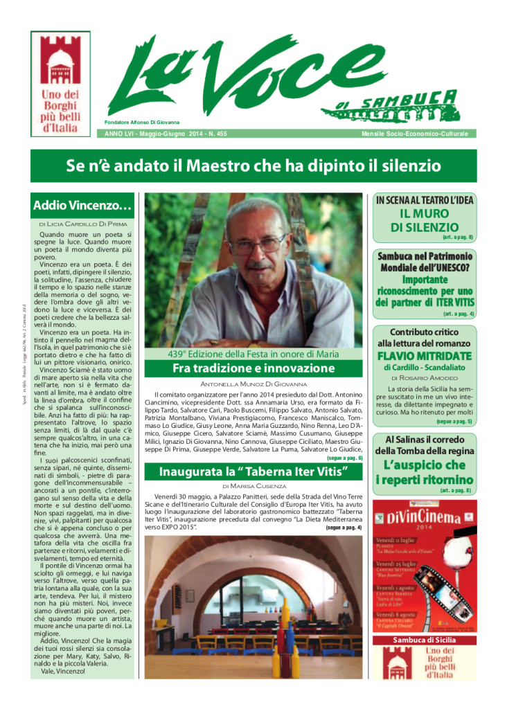 ANTEPRIMA N.455 Maggio Giugno 2014