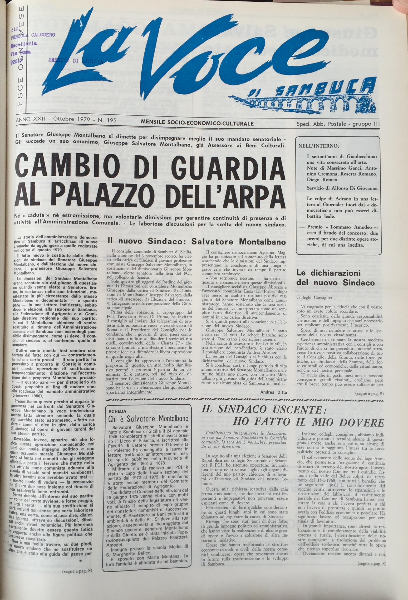 ANTEPRIMA N 195 pag.1